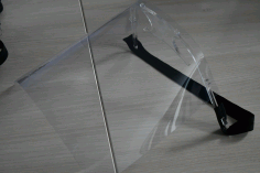 Travel Friendly Face Shield Band DXF File