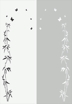 Tree Branch Sandblast Plasma Laser Cutting CDR File