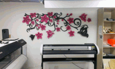 Tree Wall Art Laser Cut CDR File