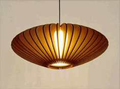 Turbina Lamp Laser Cut CDR File