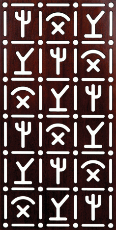 Unframed Grilles 300-v113 Free DXF Vectors File