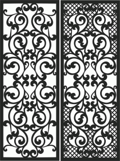 Unique and Beautiful Grill Design Ideas for Windows DXF File