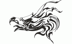 Vector illustration of Eagle head Free Download CDR File