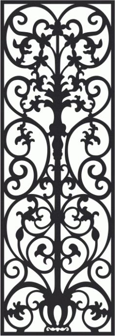Vectorized Fretwork Pattern Free CDR Vectors File
