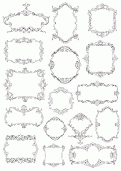 Vintage Border Free CDR Vectors File