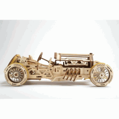 Vintage Car 4 Mm Plans for Laser CNC Plotter CDR File