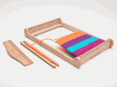 Weaving Frame Laser Cut Free CDR File