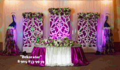 Wedding Background Screen Decor Panel CDR File