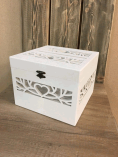 Wedding Box Laser Cut CDR File