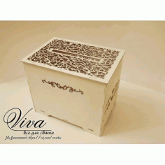 Wedding Favor Box Laser Cut Free Vector CDR File