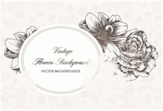 Wedding Invite Line Art CDR Vectors File