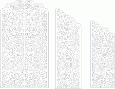 Wedding Screen Panel Free CDR Vectors File
