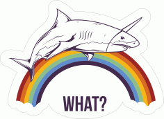 what Shark Sticker CDR File