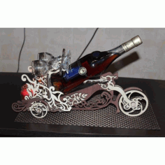 Wine Cycle 3D Puzzle Free Vector CDR File