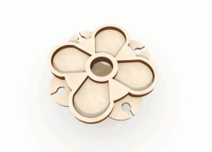 Wine Table Wine Bottle Glass Holder Stand Laser Cut CDR File