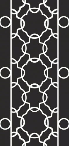 Wood Carving Hollow Pattern Free CDR Vectors File