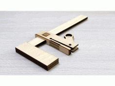 wooden-bar-clamp Free DXF Vectors File