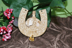 Wooden Carved Decor Piece CDR File