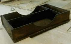 Wooden Cash Tray CNC Laser Cutting