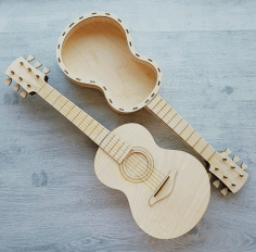 Wooden Guitar Laser Cutting CDR File