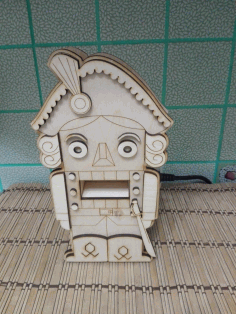 Wooden Nutcracker Laser Cut Free CDR File