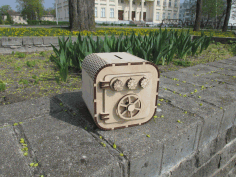 Wooden Safe CDR File