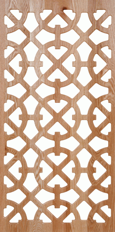 Wooden Straight Patterns CNC Door Design Download DXF File