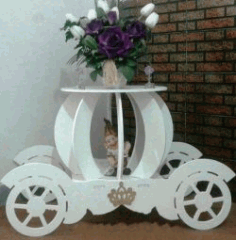 Wooden White Basket CDR Vectors File