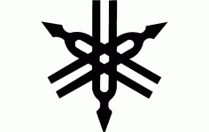 Yamaha Logo Vector Free Vector DXF File