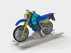 Yamaha Rocker Bike for Kids DXF File
