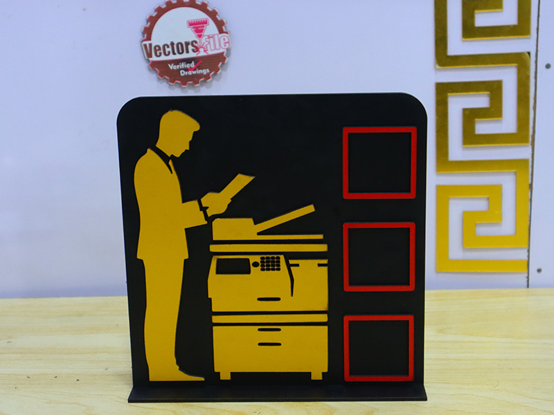 Paper Wallet Generator Laser Cut QR Code Stand for Office Photocopy and Printing Services ...