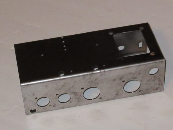 Amplifier Plasma Laser Cutting Fender Chassis DXF File