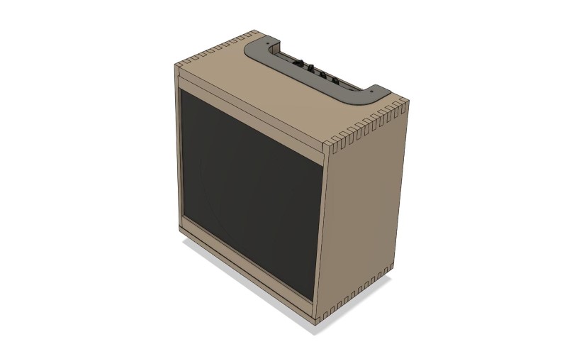 15 Inch Subwoofer Box Design DXF File