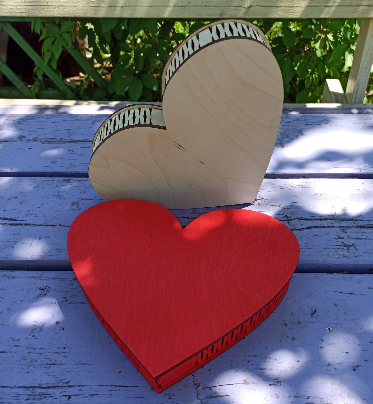 Love Box Heart Shaped Chocolate Box Laser Cut CDR File