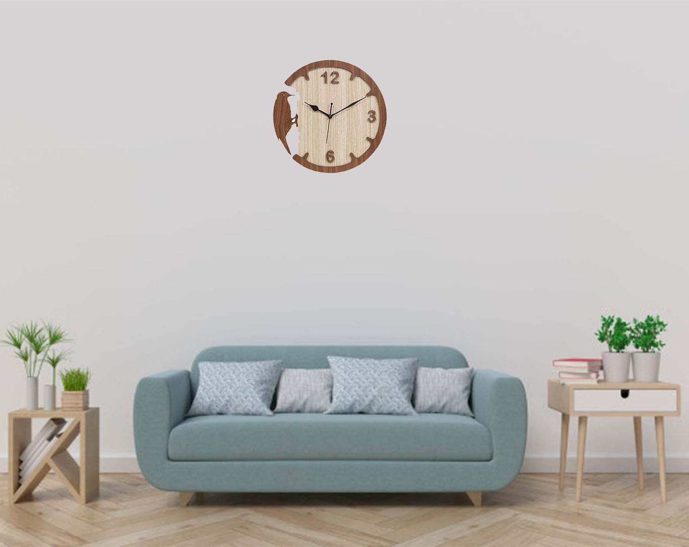 Modern Design Decorative Wall Clock CDR File