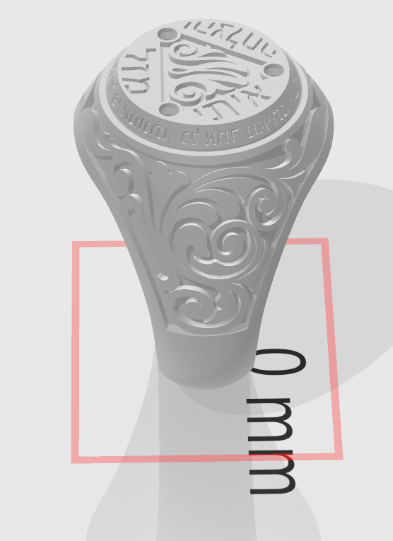 Jewellery 3D Men’s Ring Model STL File