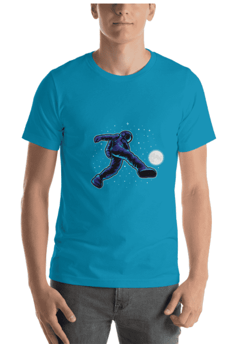 Astroball in Space T-Shirting Printing Vector File