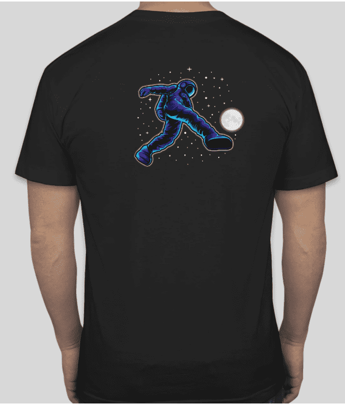 Astroball in Space T-Shirting Printing Vector File