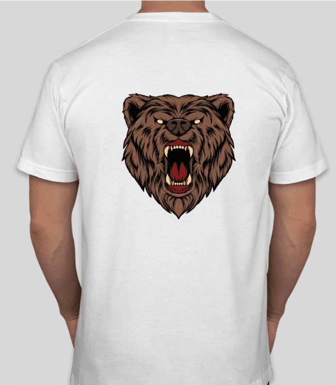The Bear T Shirt Printing, T Shirt Laser Printing Design Vector File