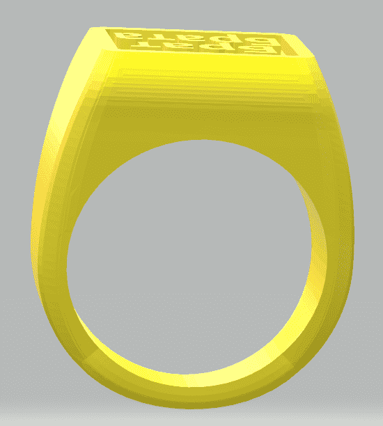 Men’s Ring Jewellery 3D Model, Jewllery Model Design STL File