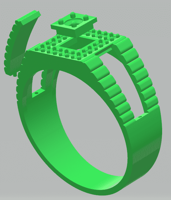 Free 3D Ring Models Men’s, Ring Jewllery Model STL File
