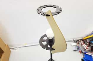 Laser Cut Wooden Table Lamp, Wooden Lamp Design Vector File