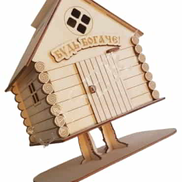 Laser Cut Wooden Doll House Wooden Bird House Layout Vector File