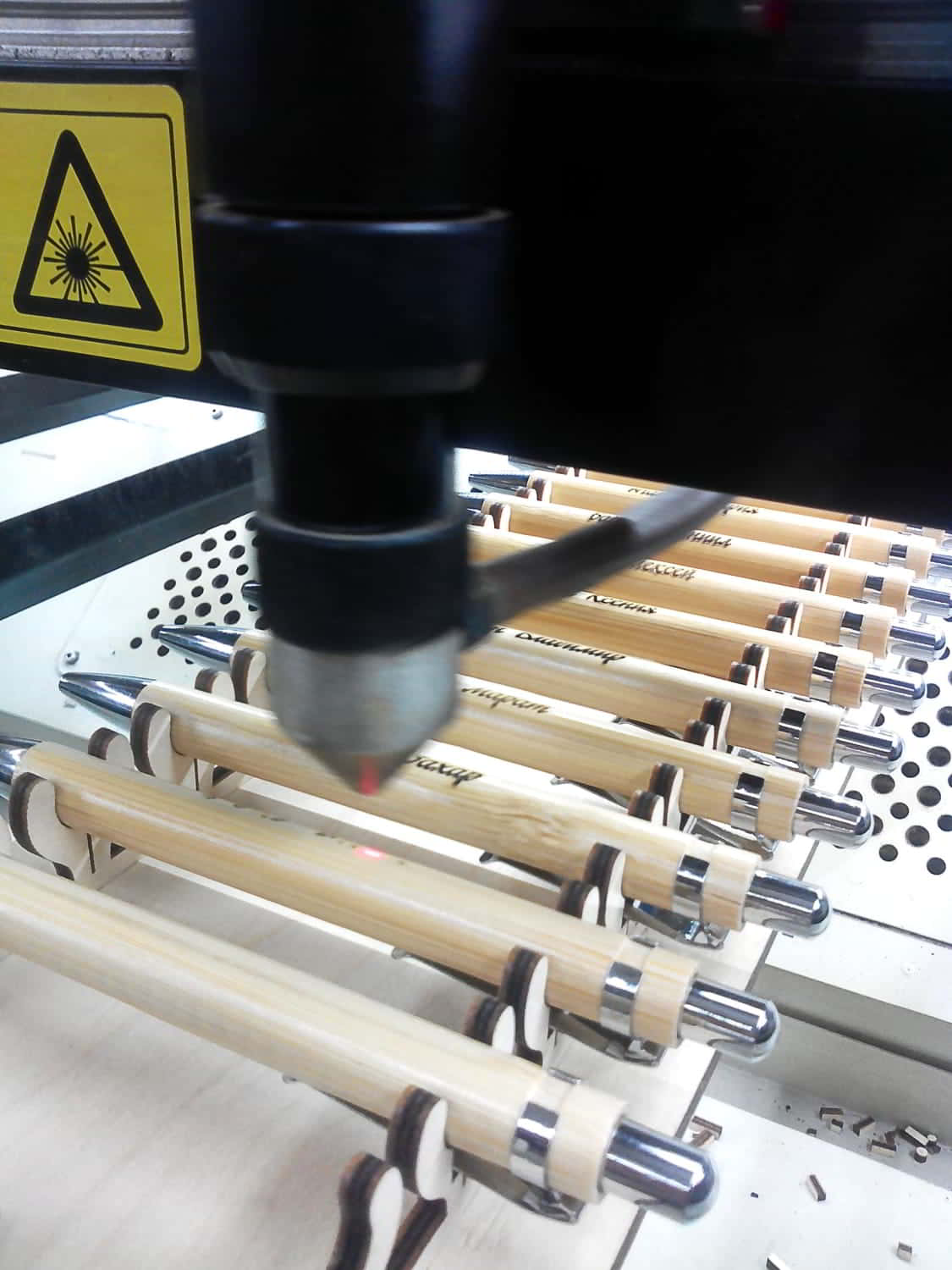 Laser Cut Pen Engraving Setup CDR Vector File