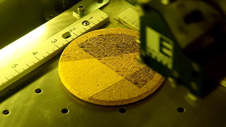 Laser Engraving Wooden Coaster Design Vector File