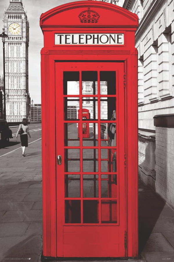 Laser Cut Telephone Booth London CDR Vector and DXF File