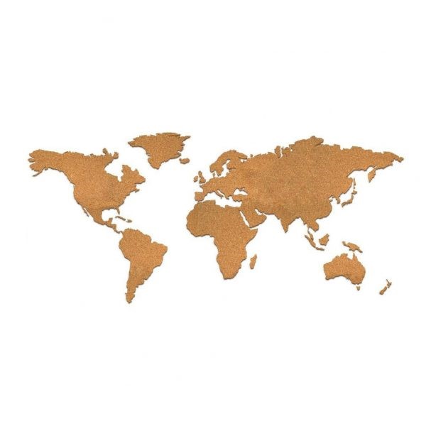 Laser Cut Blank World Map Free CDR Vector File