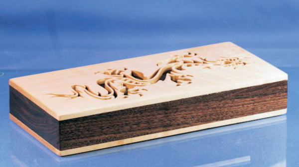 Laser Cut Wooden Dragon Box Vector File