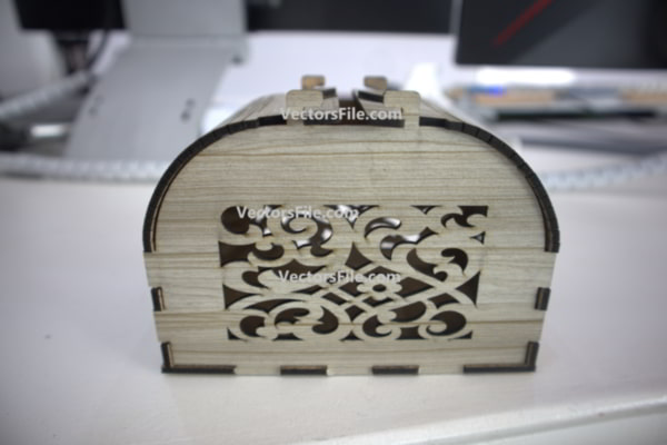 Wooden Jewelry Box Wedding Gift Box Free Laser Cut File