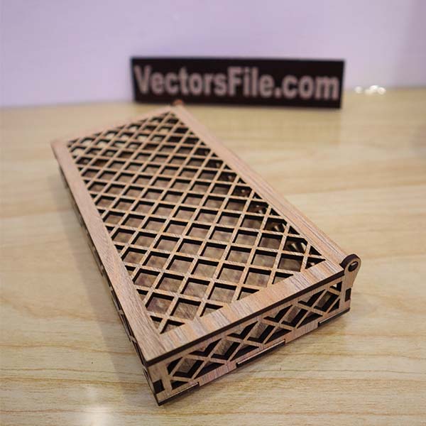 Laser Cut MDF Currency Note Box Money Saving Gift Box Vector File
